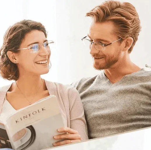Norvo | Progressive lesebriller med høy hardhet og anti-blålysfilter for avstand og nærsyn