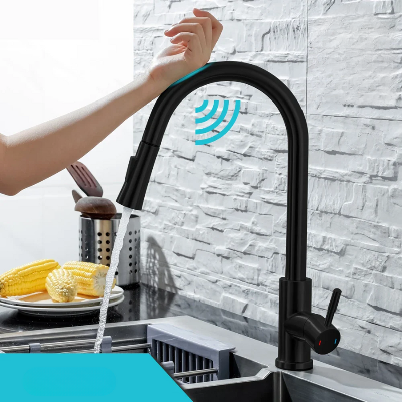 Norvo | Touchnickel – Intelligent blandebatteri med sensor