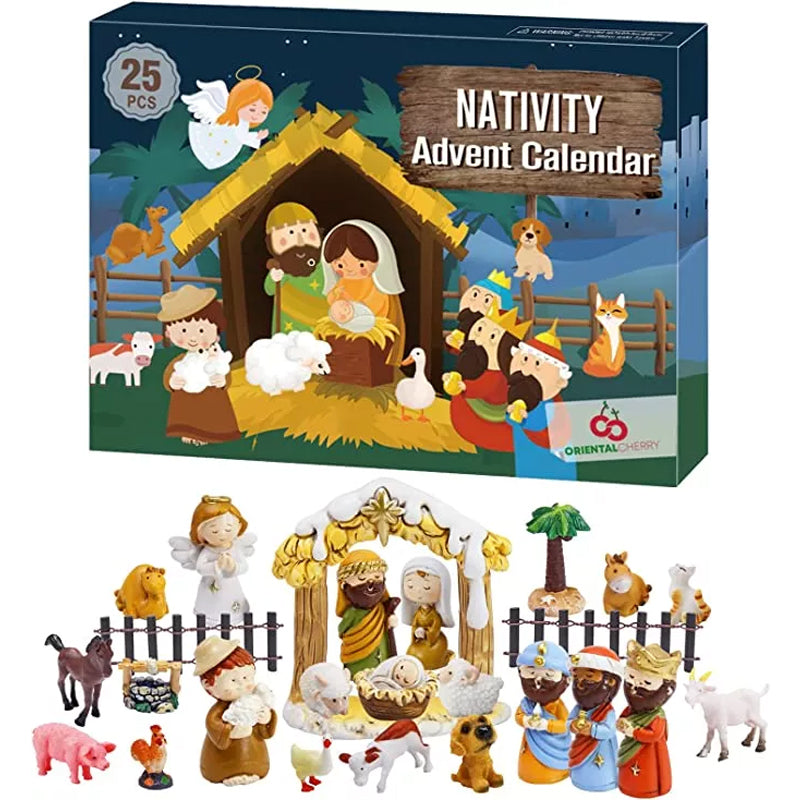Norvo | 24 Dager med Jul Nativity Set