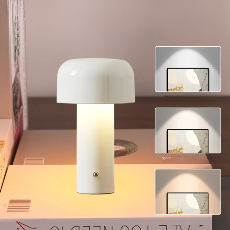 Norvo | Frendorf - Oppladbar sopp LED bordlampe for en koselig atmosfære