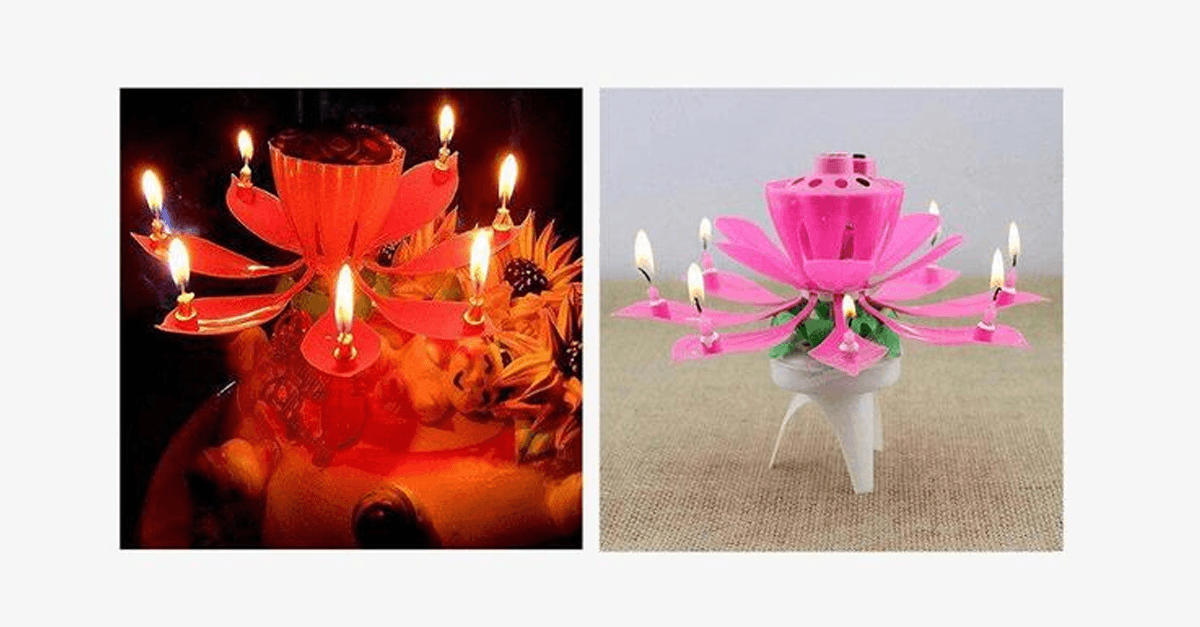 Norvo | Magisk bursdagslys (Tilfeldig farge)