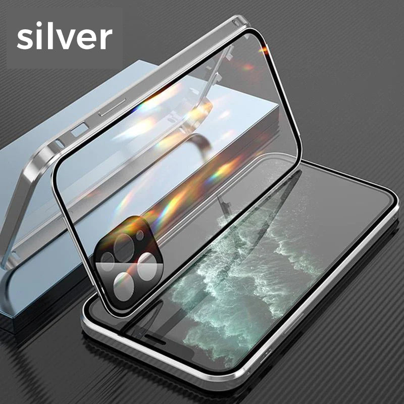 Norvo | Anti-Snooping Herdet Glasset Etui for iphone