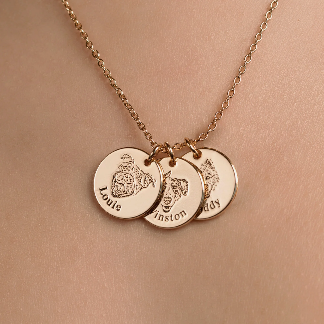 Custom Pet Memorial Necklace Norvo