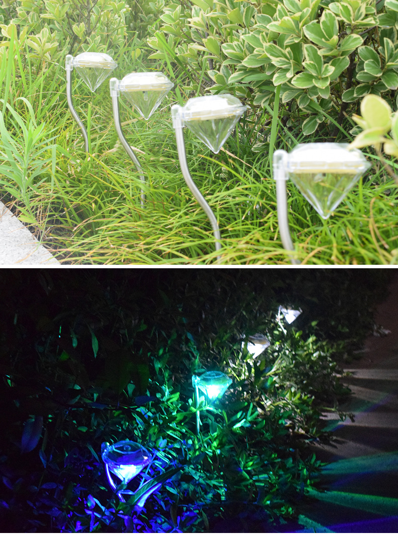 Norvo | Solhage Lys i Diamantform – LED-lamper for Ute-dekorasjon og Belysning