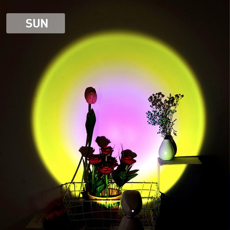 Norvo | Romantisk Moderne Robot Solnedgang Lampe