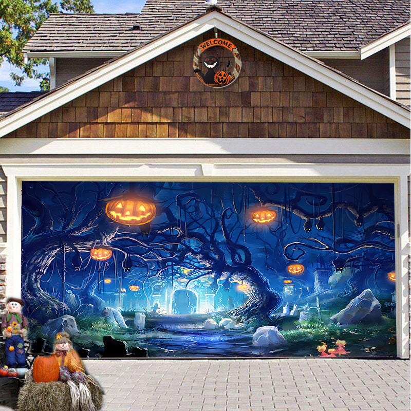 Norvo | Halloween 2023 Garasjeportdekorasjon