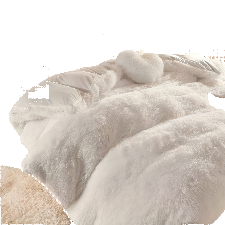 Norvo | Tre-dels fløyels sengetøy sett med fløyelsfinish