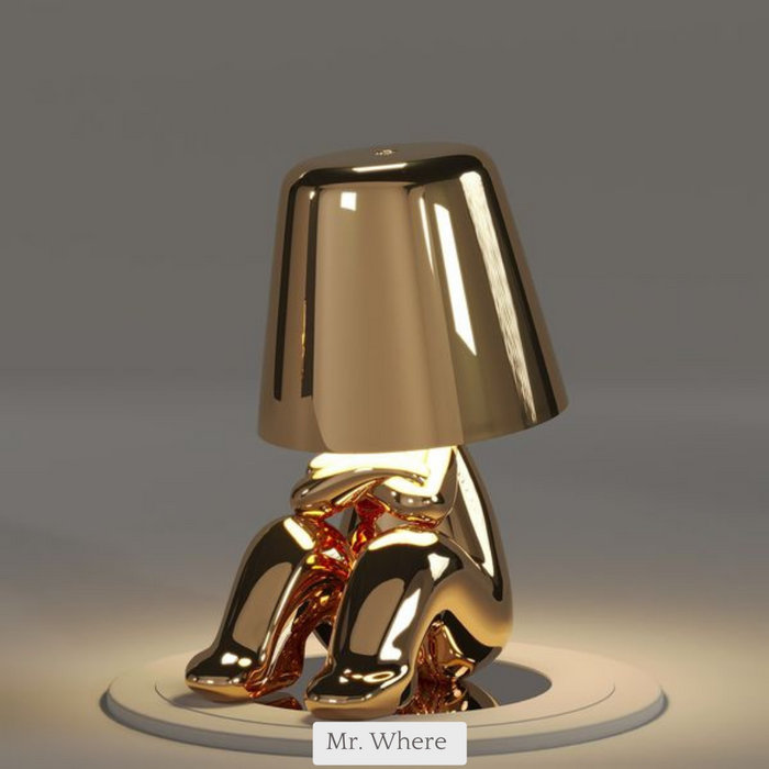 Norvo | 5 Brothers Trådlampe – Oppladbar LED Designlampe med Dimbar Lys (Varm Hvit)