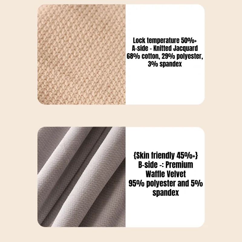 Norvo | Myk Korall Fløyel Bærbar Varmet Skjerf