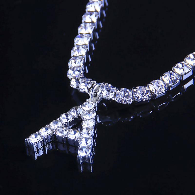 Norvo | Rhinestone Buchstav Ankelbånd