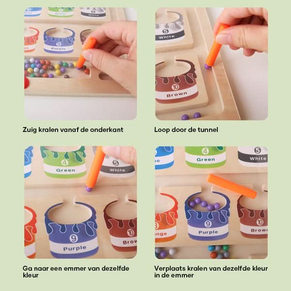 Norvo | MAGNETIX – Magnetisk farge- og tallpuslespill for å fremme kognitive ferdigheter