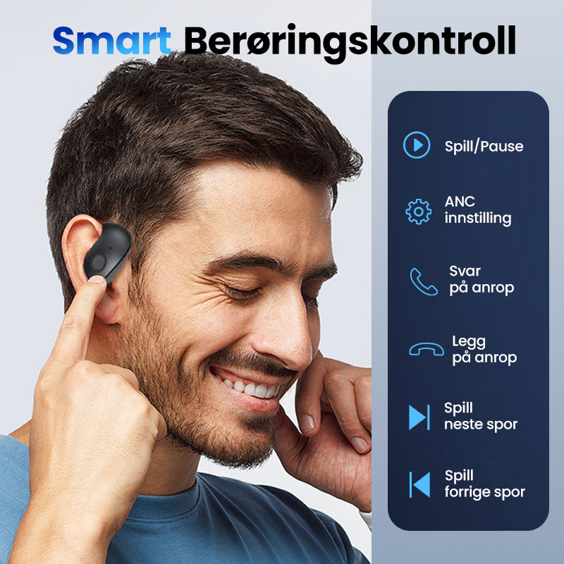 Norvo | Smarte Trådløse Bluetooth Oversettelses Ørepropper