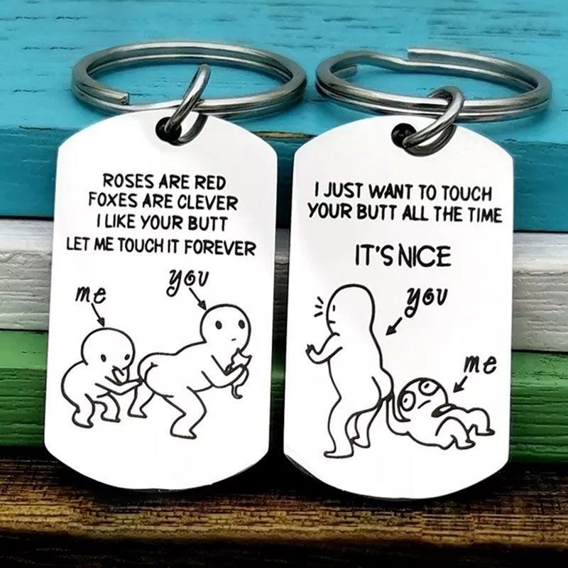 Norvo | Valentine's Day Spoof Nøkkelring