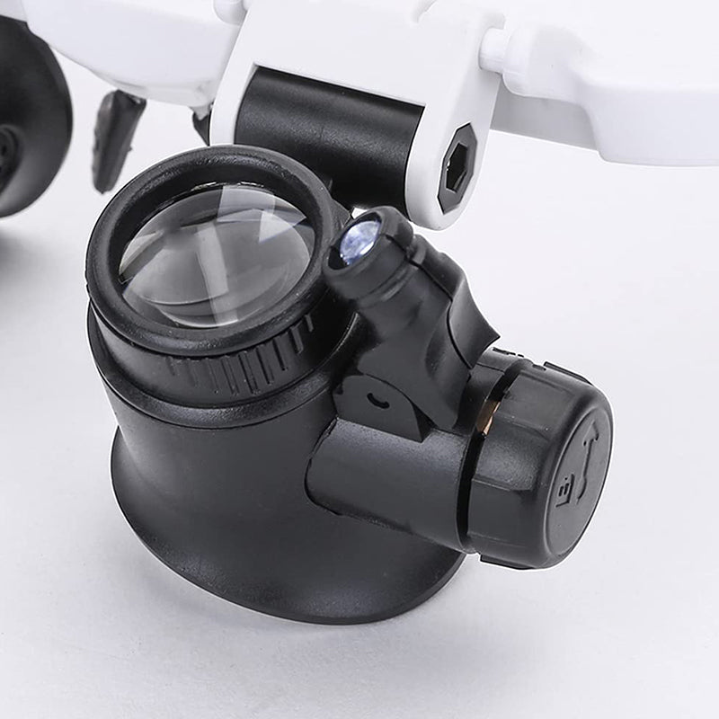 Norvo | Forstørrelsesglass med LED-lamper for doble øyne