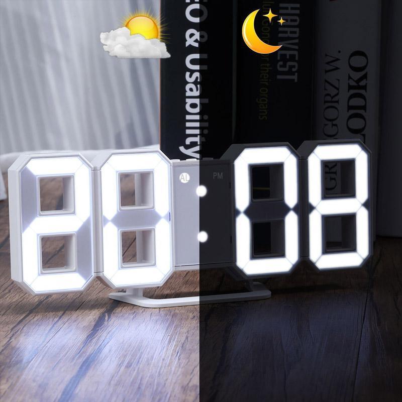 Norvo | Smart 3D Digital Klokke Alarm