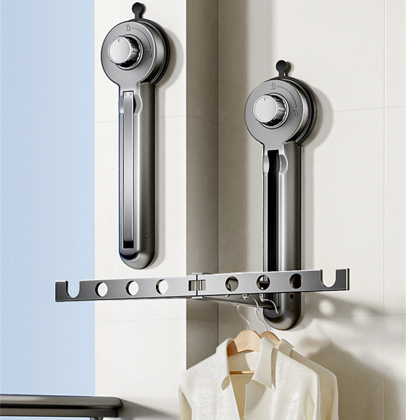 Norvo | Sammenleggbar sugekopp klær tørkerack for vinduer