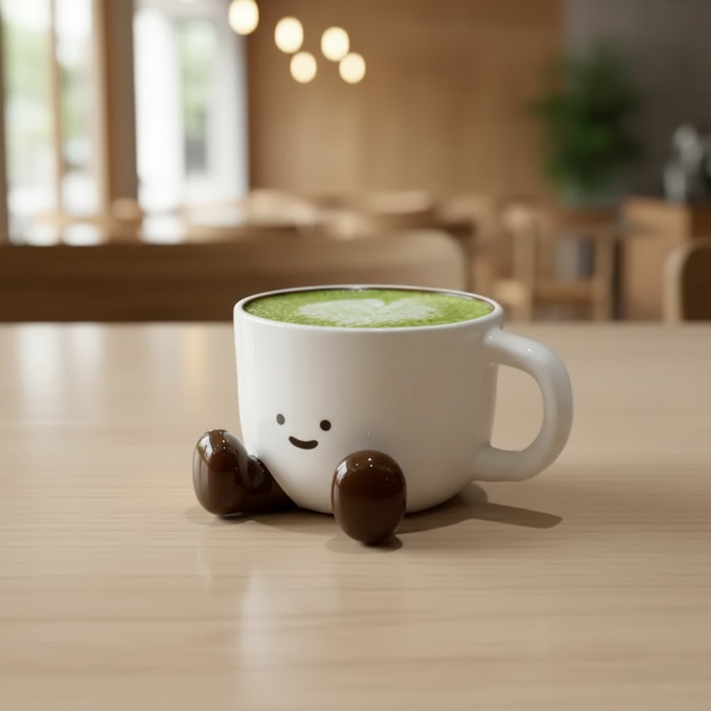 Norvo | Happy Cute Face Keramikkopp