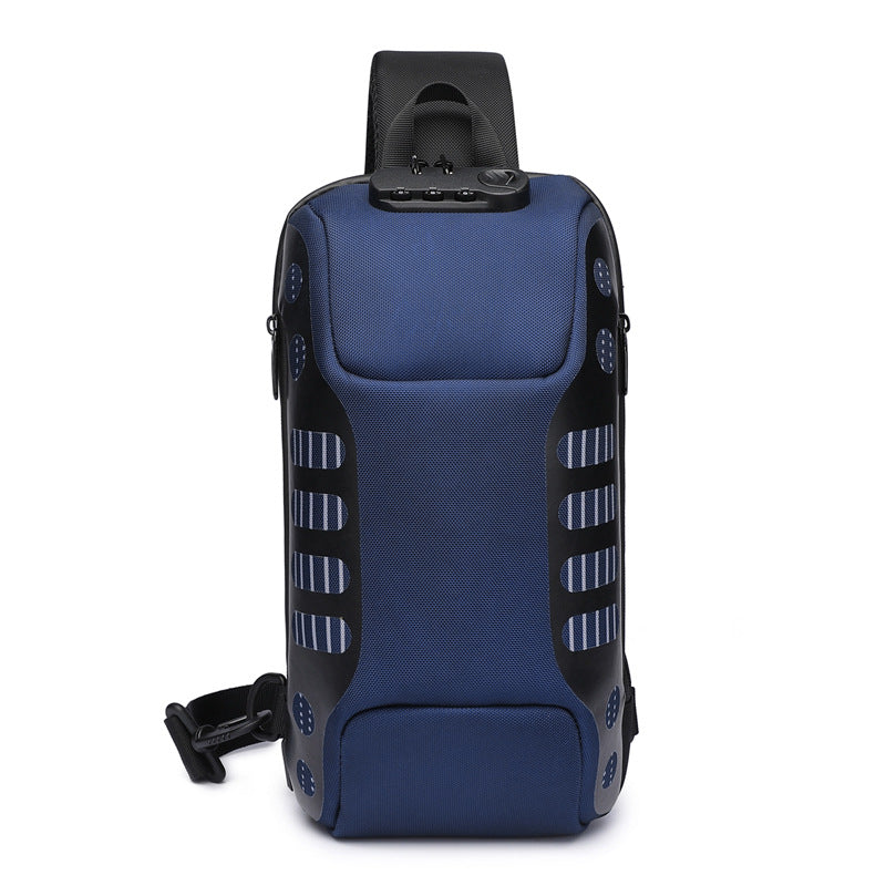 Norvo | Tyveribeskyttende Vanntett Sling Bag, for Sykling, Gåing, Reising