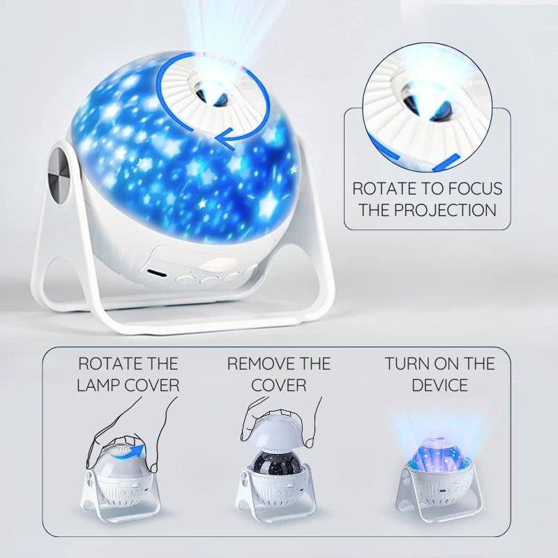 Norvo | 7 i 1 Planetarium Prosjektor