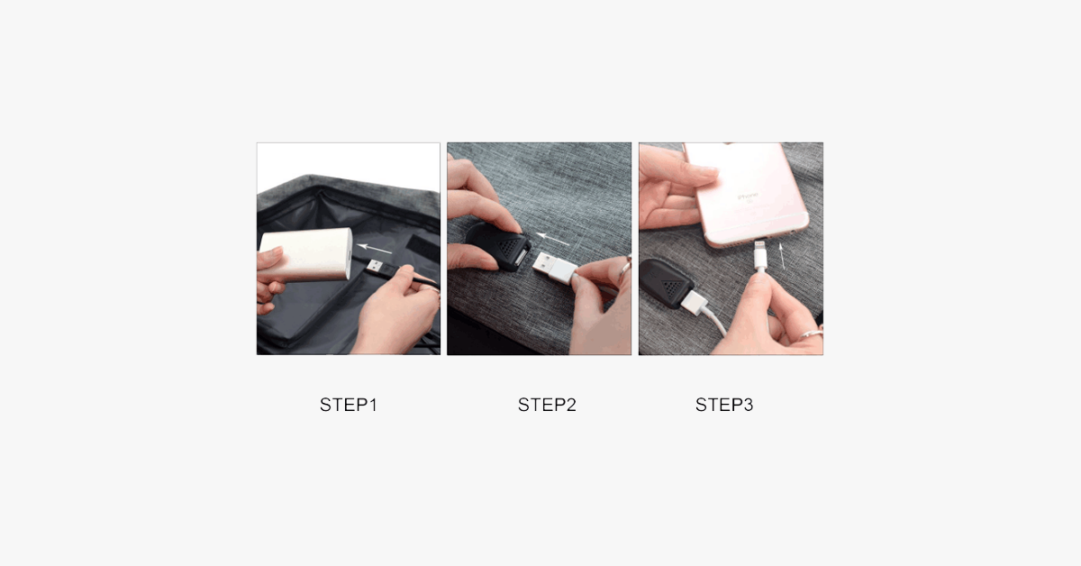 Norvo | Original USB-lading Anti-tyveri Ryggsekk