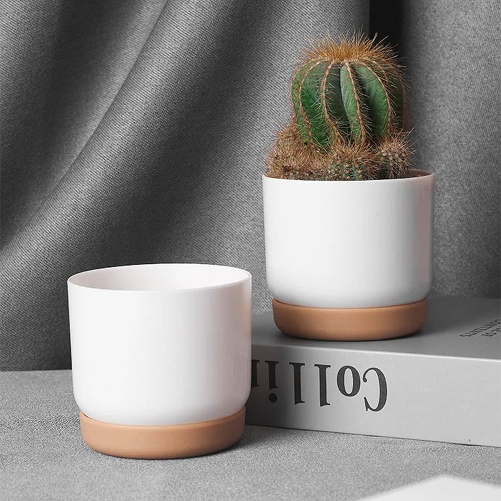 Norvo | Selvvannende blomsterpotte for orkideer og planter – Plast plantecontainer