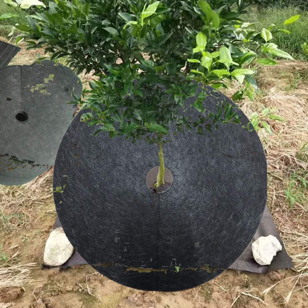 Norvo | Weed fleece tree disk – Pustende rotbeskyttelsesmatte for hage og planter
