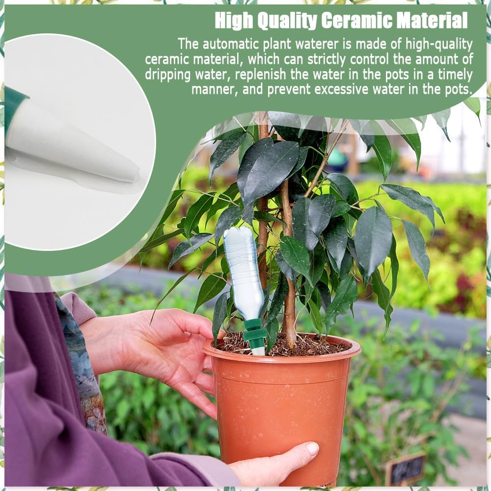 Norvo | Selvvannende pigger for planter – Automatiske drypptips for flasker