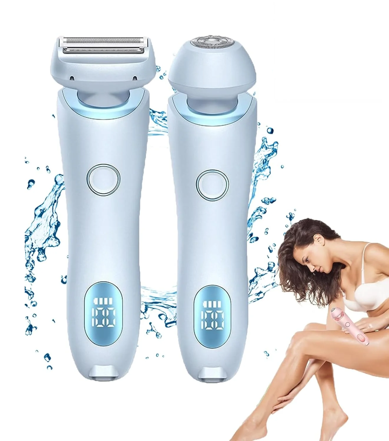 Norvo | Ultimate Electric Razor: Din favoritt for problemfri barbering - Perfekt for både våt og tørr barbering