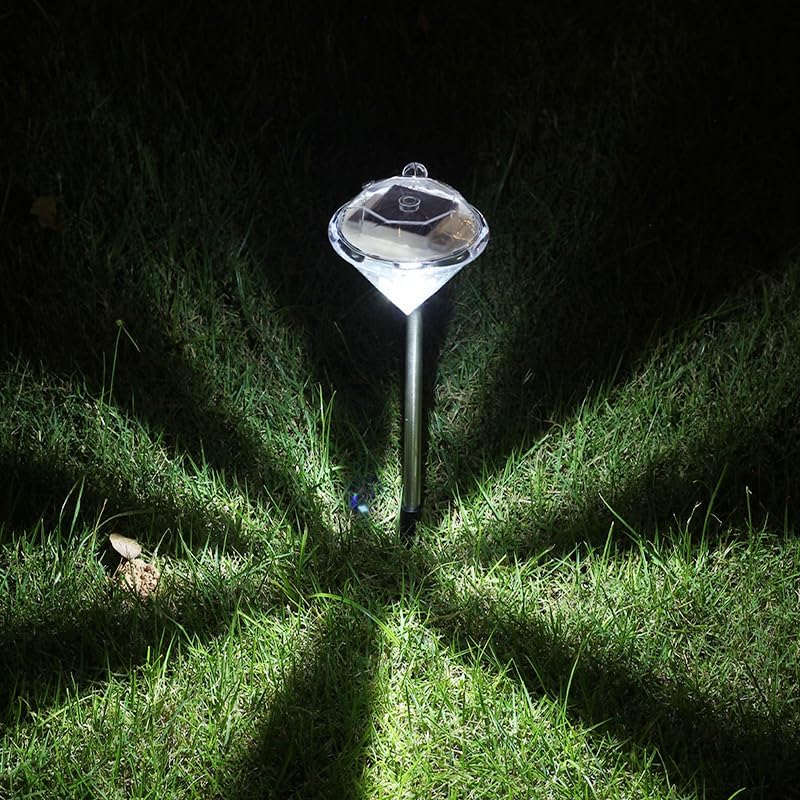 Norvo | Solhage Lys i Diamantform – LED-lamper for Ute-dekorasjon og Belysning