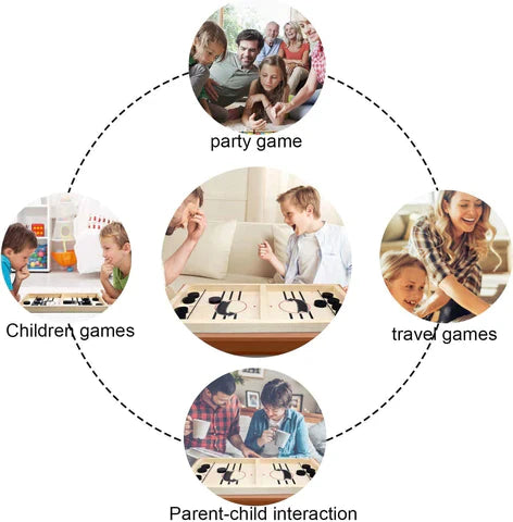 Norvo | Slam Shot | Familietre Hockeyspill - Reaksjonsspill