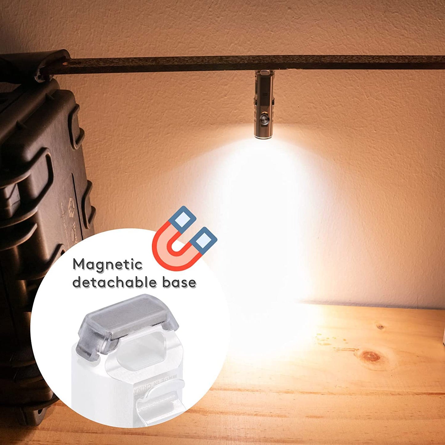 Norvo | Rovyvon Aurora A2 G4 650 Lumen Usb C Oppladbar Nøkkelring Lommelykt Med Magnetklips