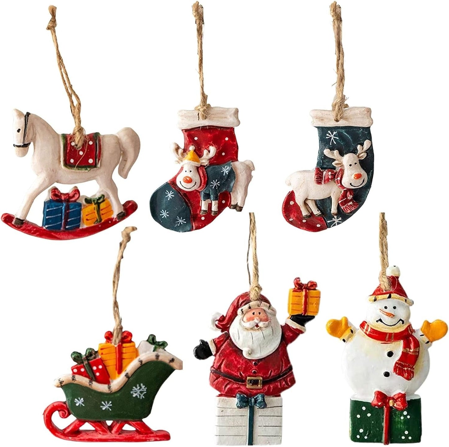 Norvo | Juletrær Henge Harpiks Ornament Pendel