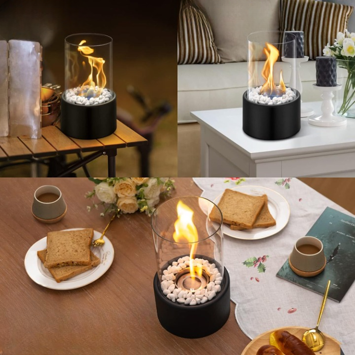 Norvo | TableFlame | Elegant & Moderne Bord Brann Lantern