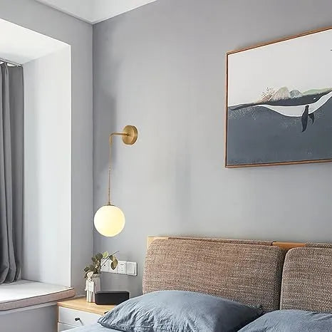 Norvo | SphereLuxe – Skandinavisk Vegglampe med Justerbart Lys