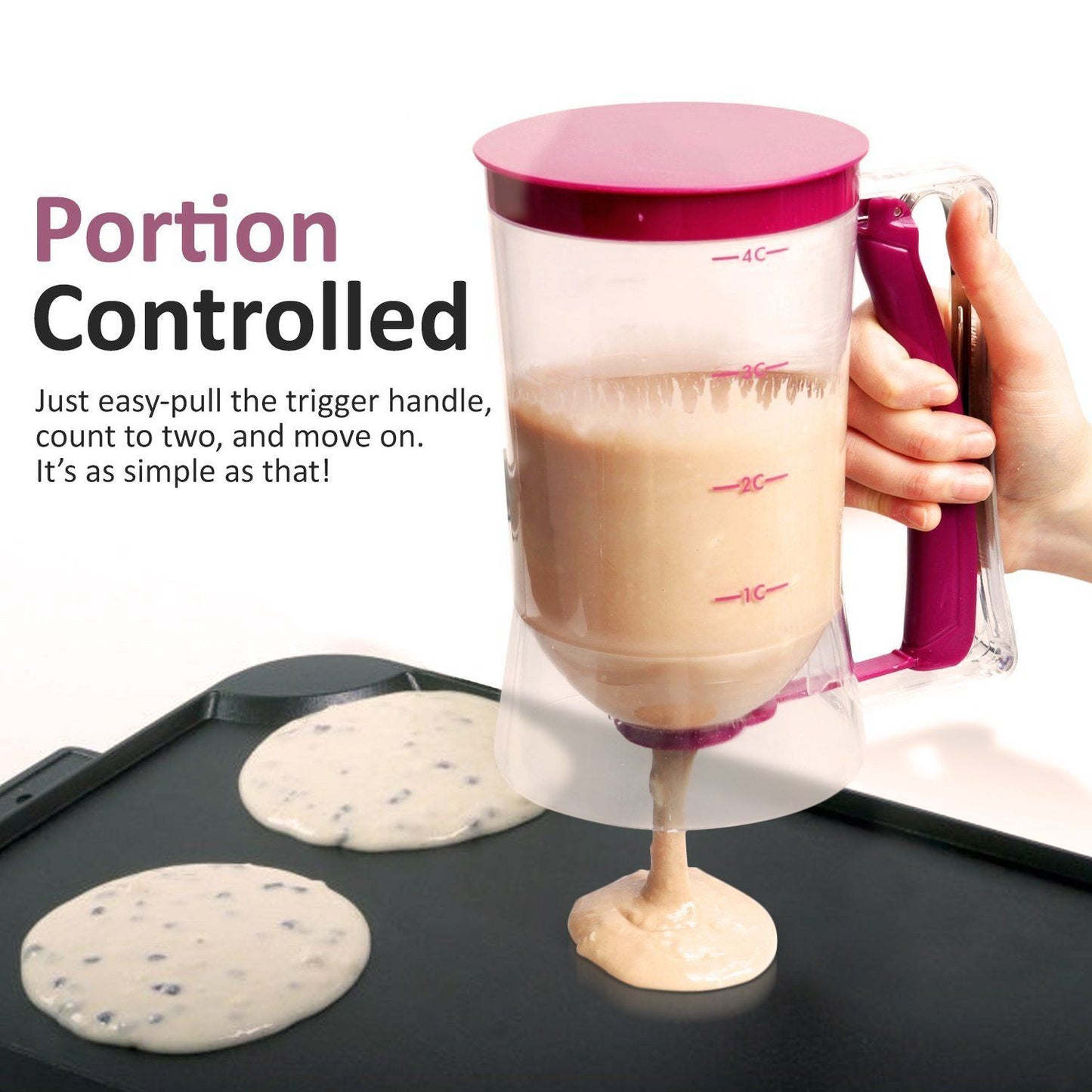 Norvo | Pannekake- og cupcake-røre dispenser