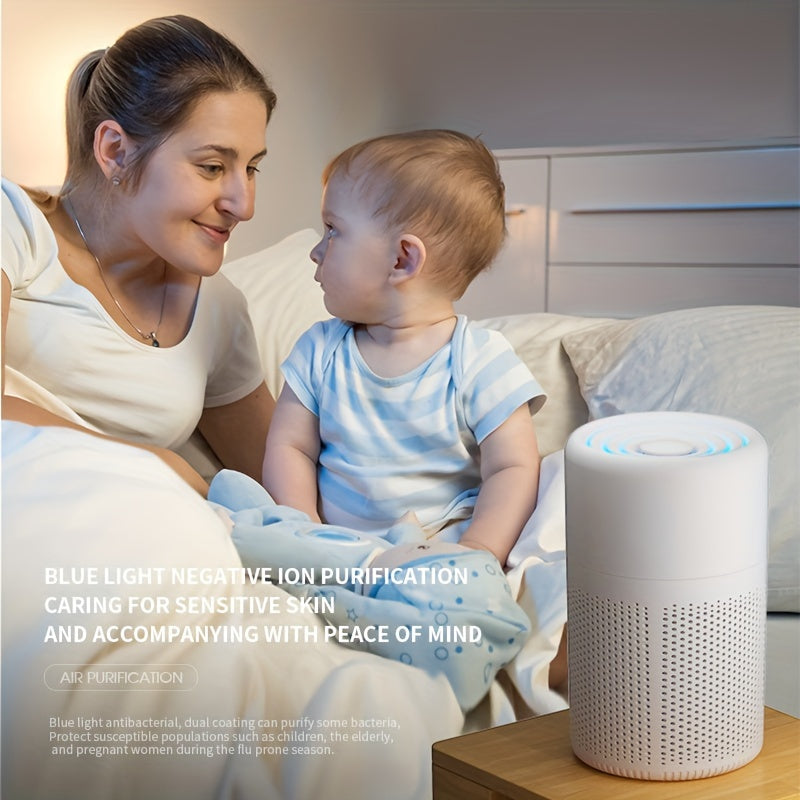 Norvo | Fremskrittssug for ekte HEPA-luft – Digital skjerm, luftmonitor og HEPA-filter – Fjerner røyk, støv og lukt – Dekker 350-500ft² for hjem, kontor, stue