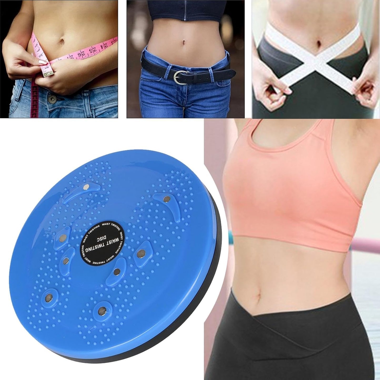 Norvo | Waist Whisper Twisting Disc Pro | Magnetisk Massasje Balansebrett for Kjerne Styrke & Midje Trening Hjemme