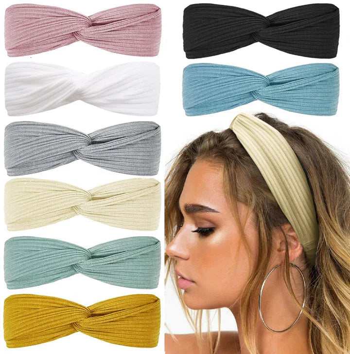 Norvo | Ribbet Twist Hodebånd – Boho Design