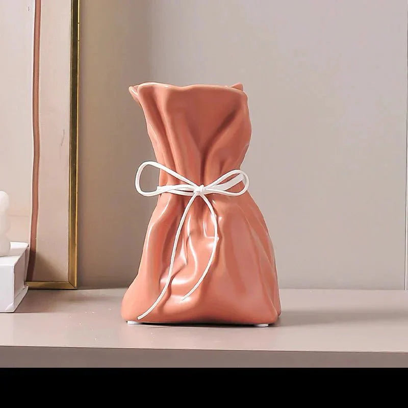 Norvo | Elegant vase - Resirkulert - Raffinert design - Miljøvennlig og chic