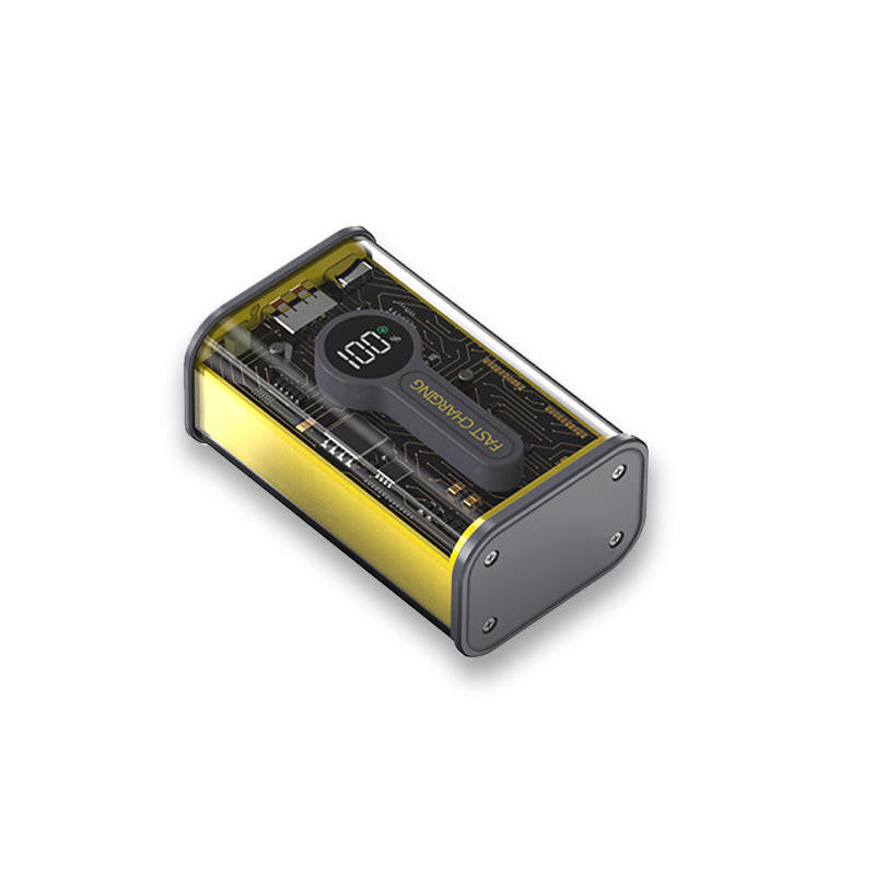 Norvo | Transparent Mecha Vind Super Kapasitet Power Bank (10000mah)