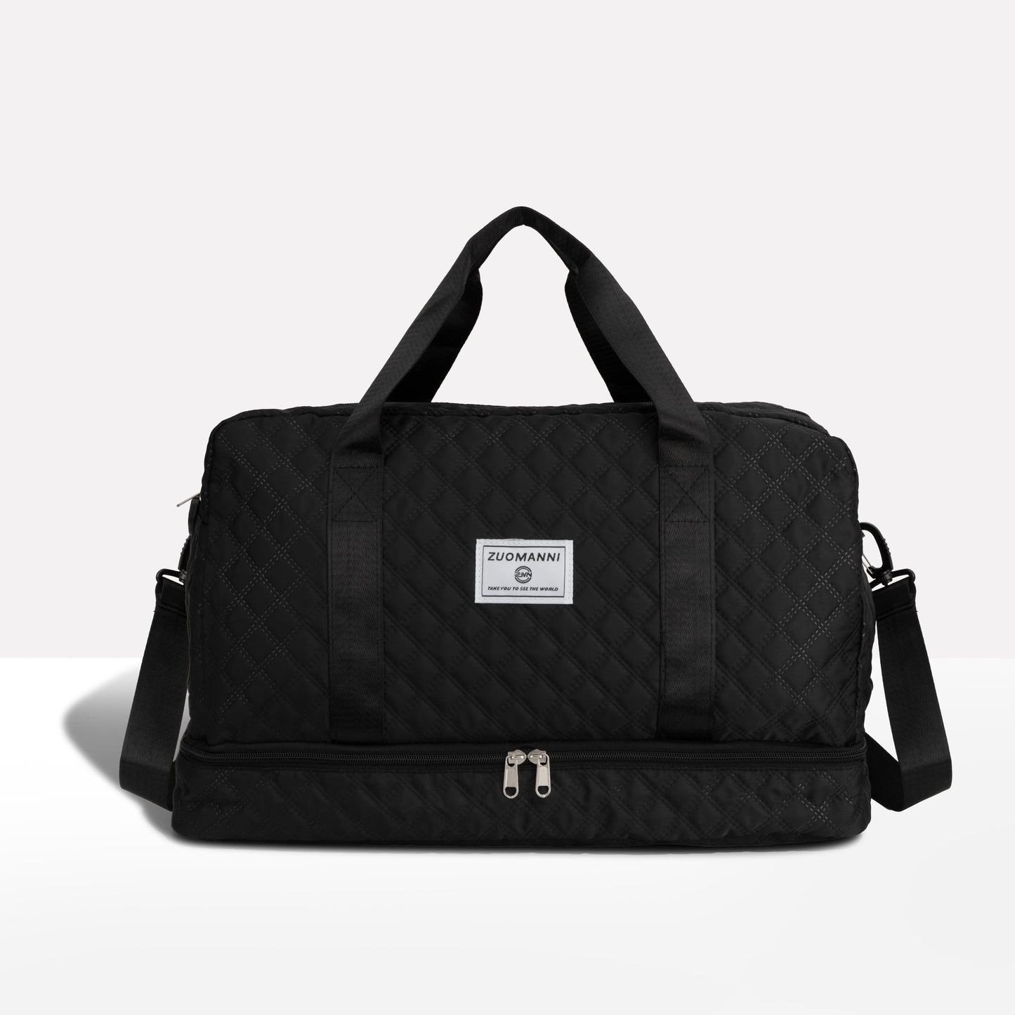 Norvo | Romslig Weekend Duffel Bag | Vanntett, Multikompartments & Ideal for Korte Turer og Treningsøkter