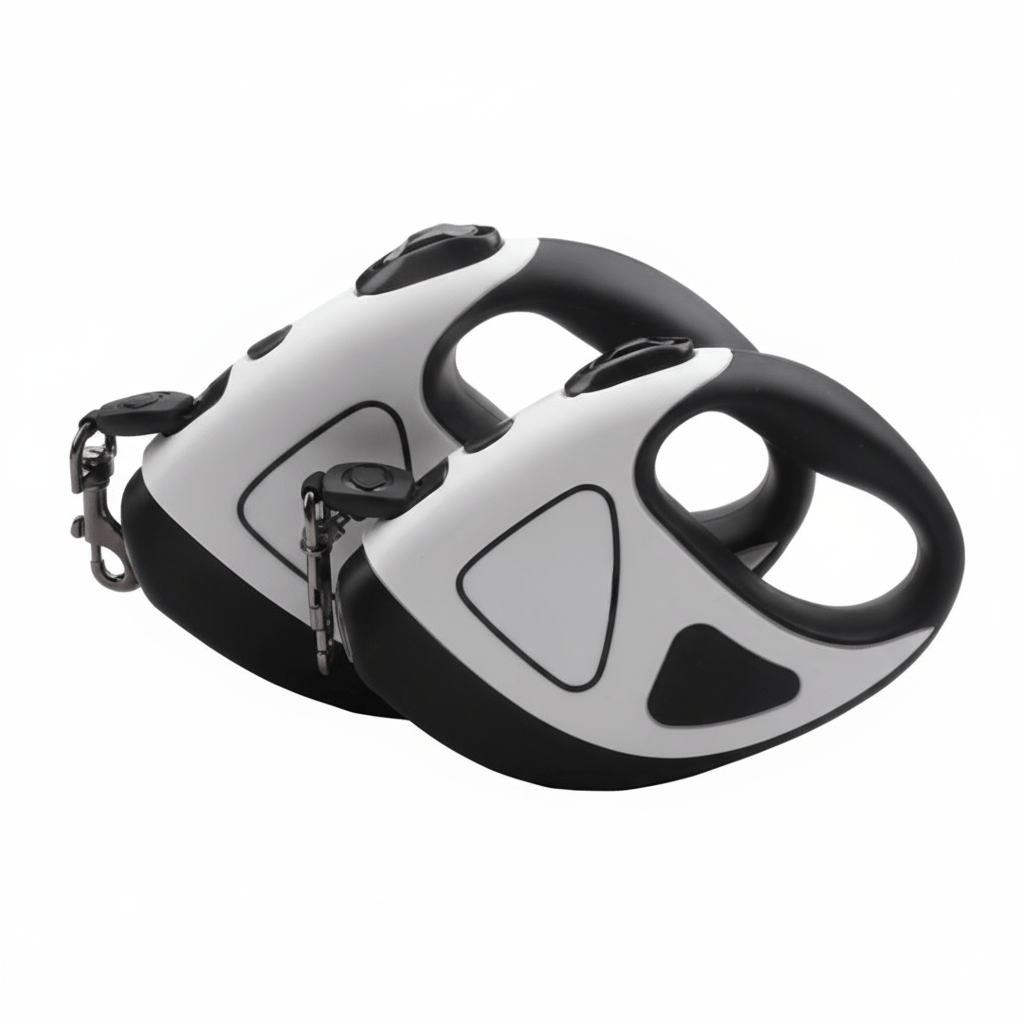 Norvo | Automatisk hundebånd med LED lys og ergonomisk anti-skli håndtak