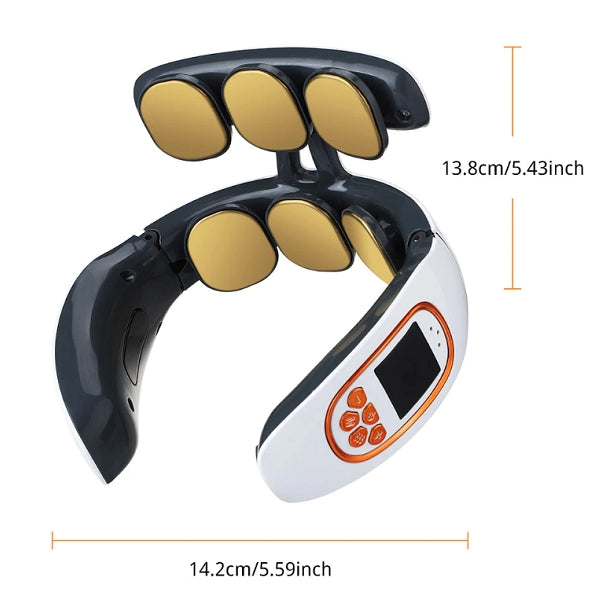 Norvo | Nakke- og skuldermassør med varme for smertelindring - Varme- og pulsterapi