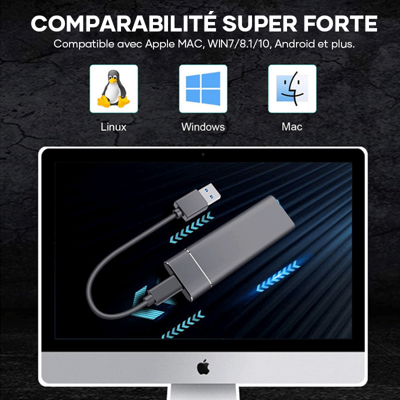 Ultrafast ekstern SSD-stasjon