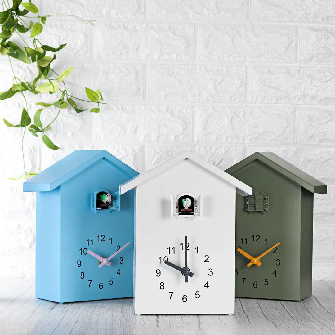 Norvo | Moderne Ku-klokke – Elegant Minimalistisk Design med Timelig Ku-lyd