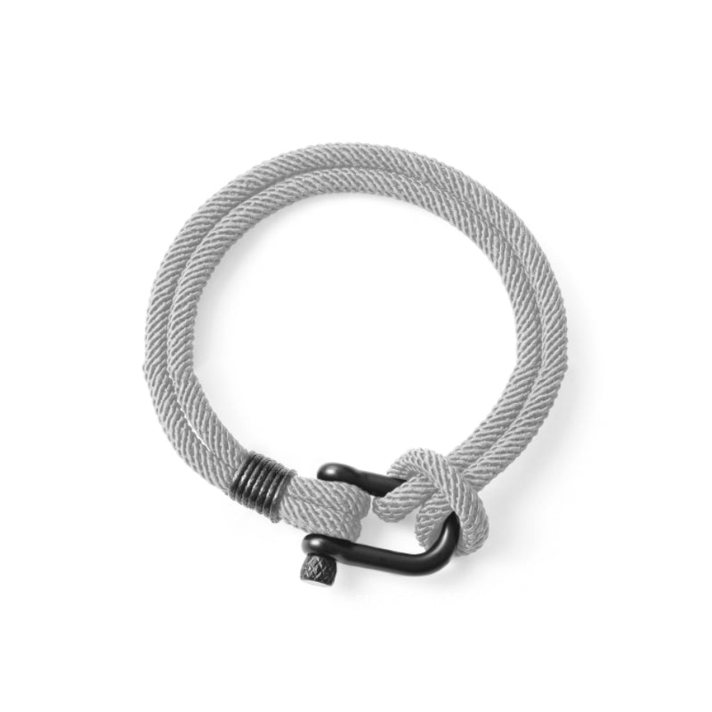 Norvo | U-formet spenne nylon flettearmbånd