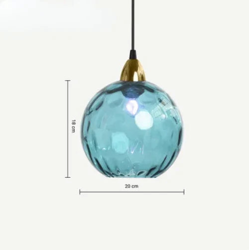 Norvo | Spherical Glass Pendant Light