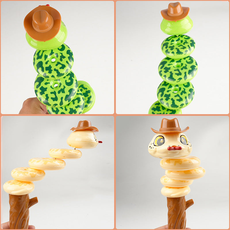 Norvo | Twisted Balance Swinging Snake Whistle Toy