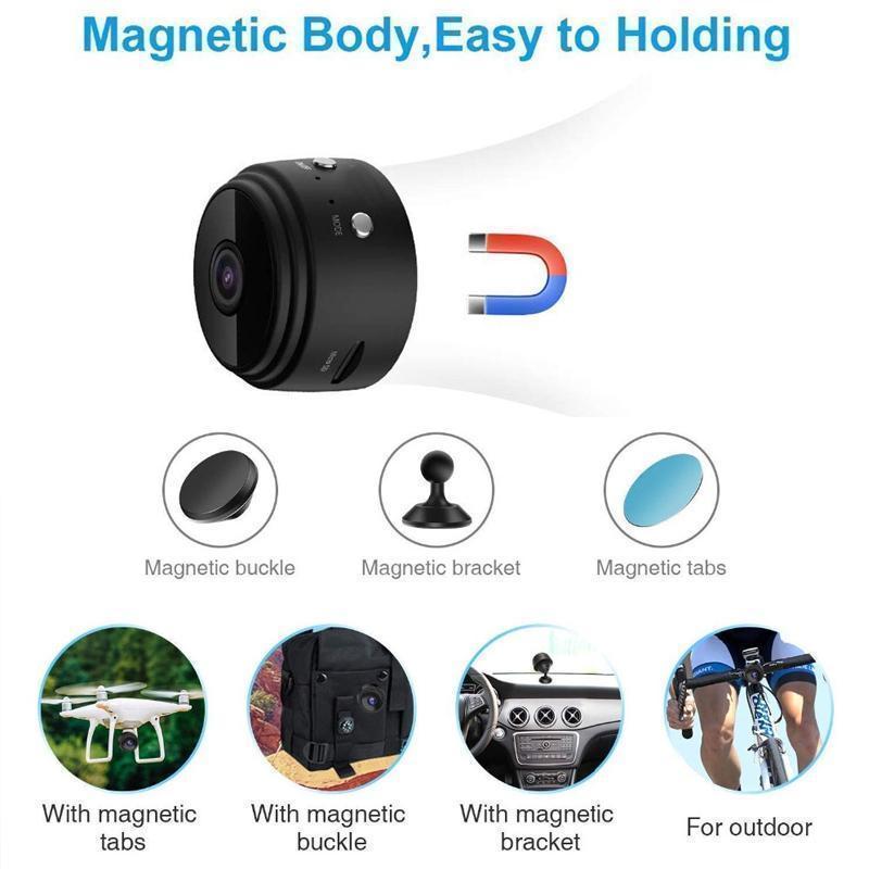 1080p Magnetisk WiFi Mini Kamera - RV Campingvogn Bakoverkamera