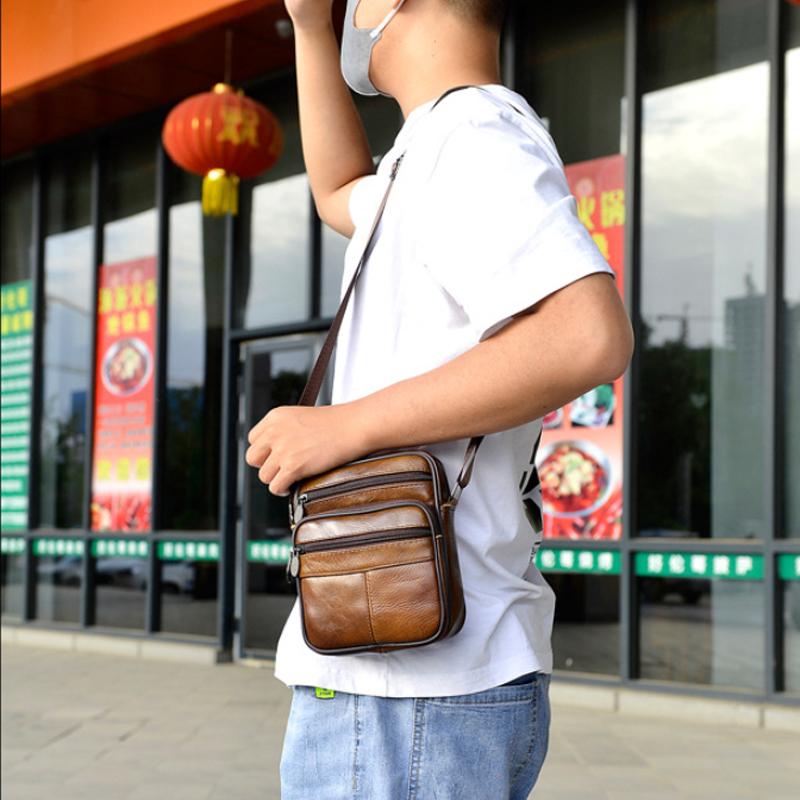 Norvo | Vintage Skulderveske for Menn